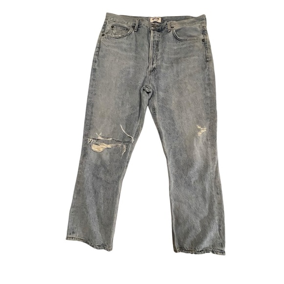 AGOLDE Revolve Riley High Rise Straight Crop 32 - Picture 11 of 16